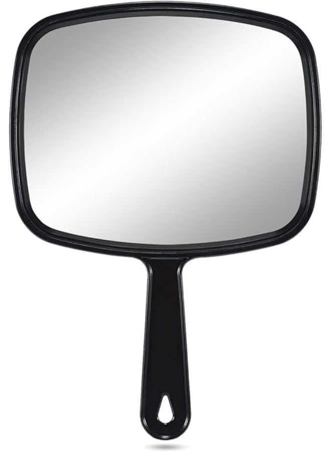 Mirror can be hung up or handheld, no burden in hands. it's excellent for shaving - Image 1